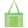 Different Color Transparent Polyester Mesh Beach Bag